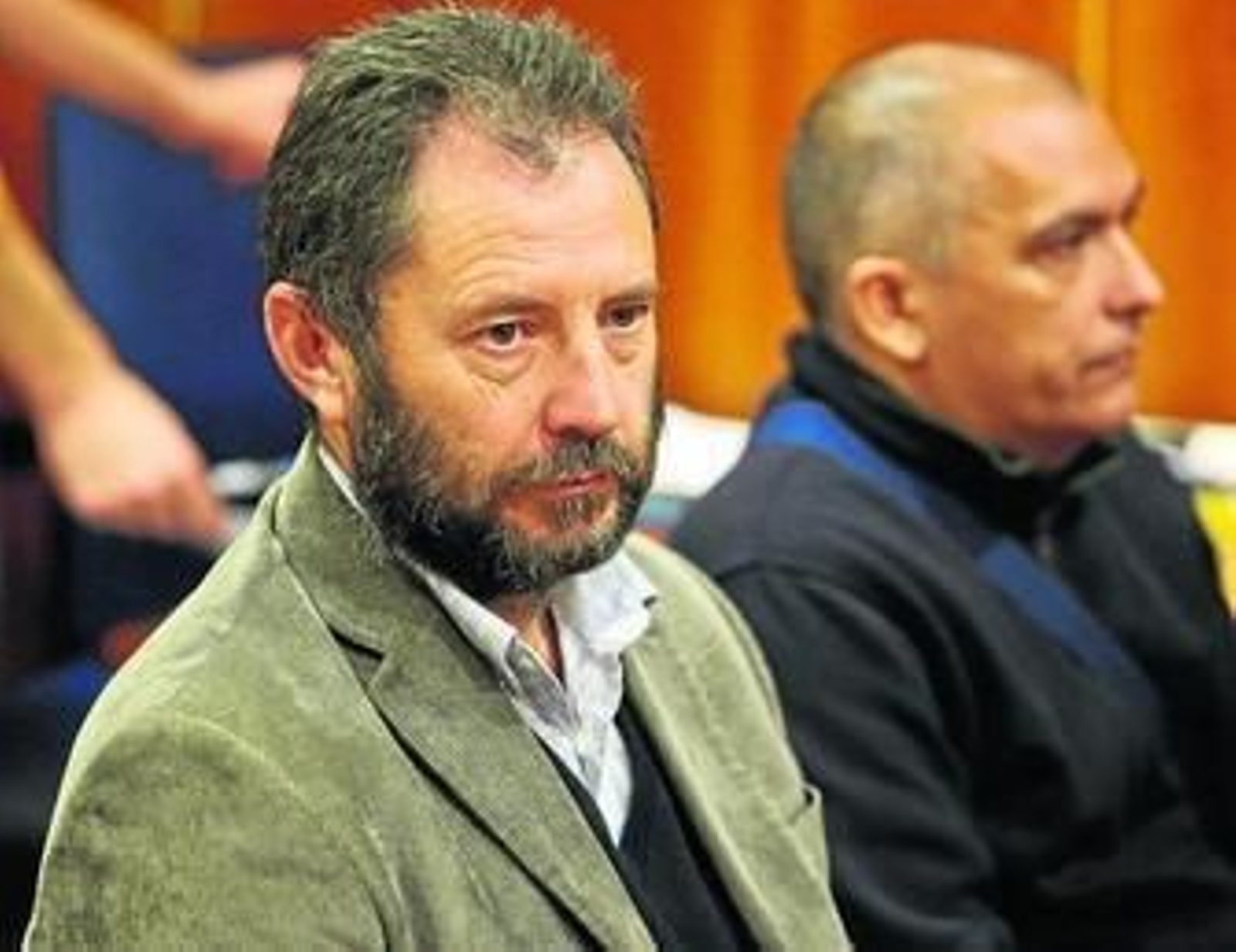 El alcalde de Tolox, Juan Vera, ayer, en uno de los juicios.