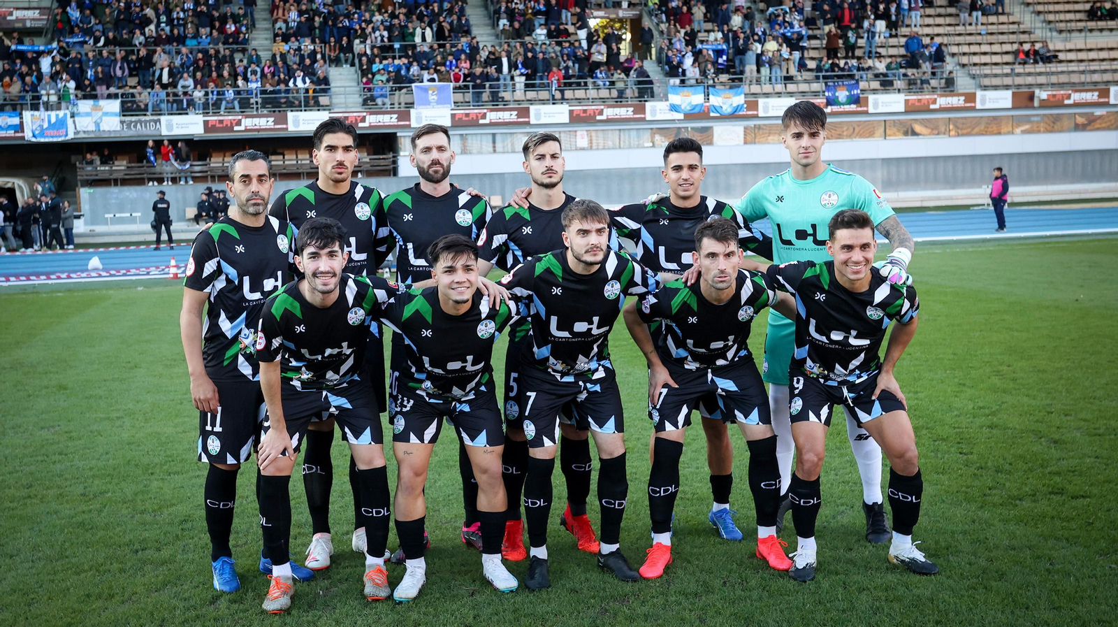 Formación que presentó el Ciudad de Lucena contra el Xerez CD en Chapín. Formación que presentó el Ciudad de Lucena contra el Xerez CD en Chapín.