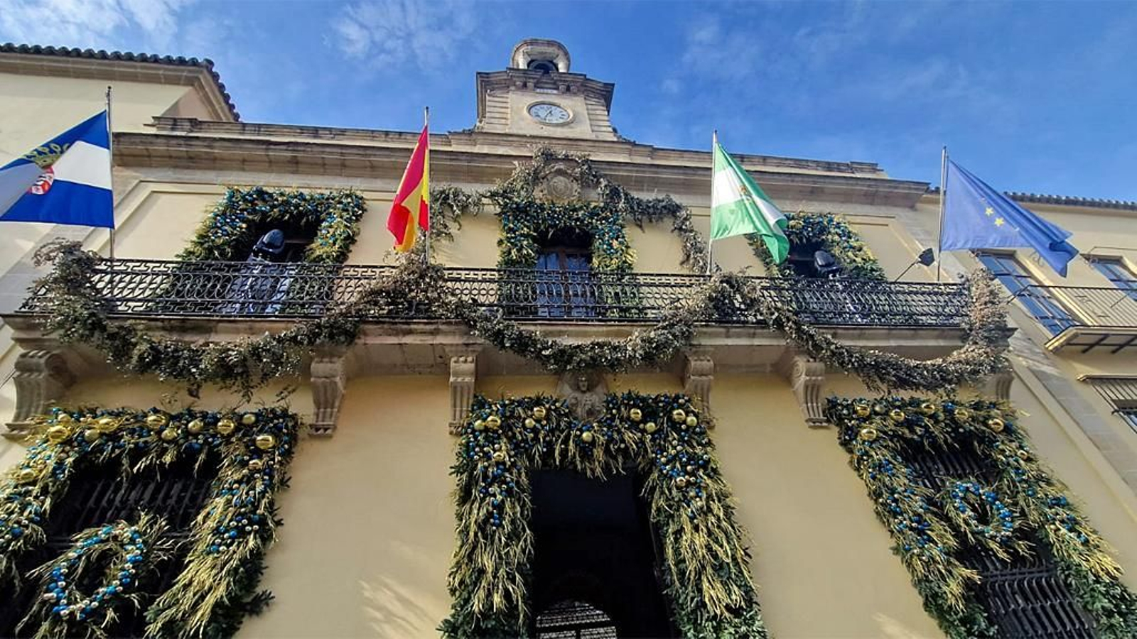 Momentos de las Campanadas de Canal Sur en Jerez para celebrar el Fin de Año