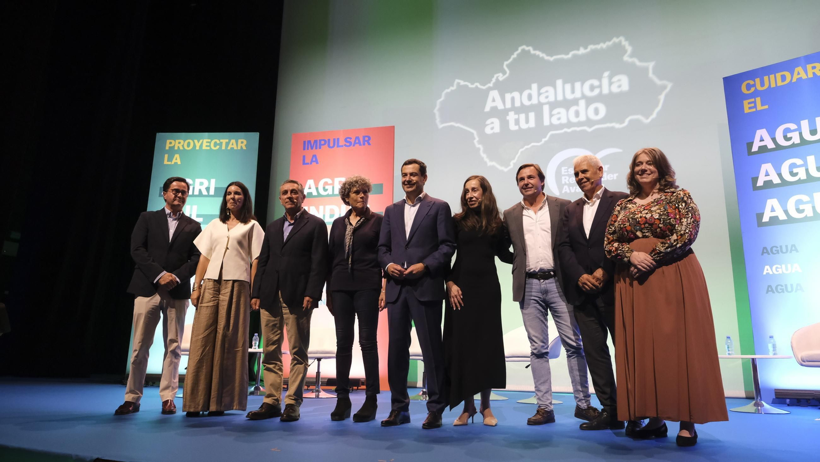 Las imágenes del 'Foro, Agricultura, Agua y Futuro en Andalucía' organizado por el PP