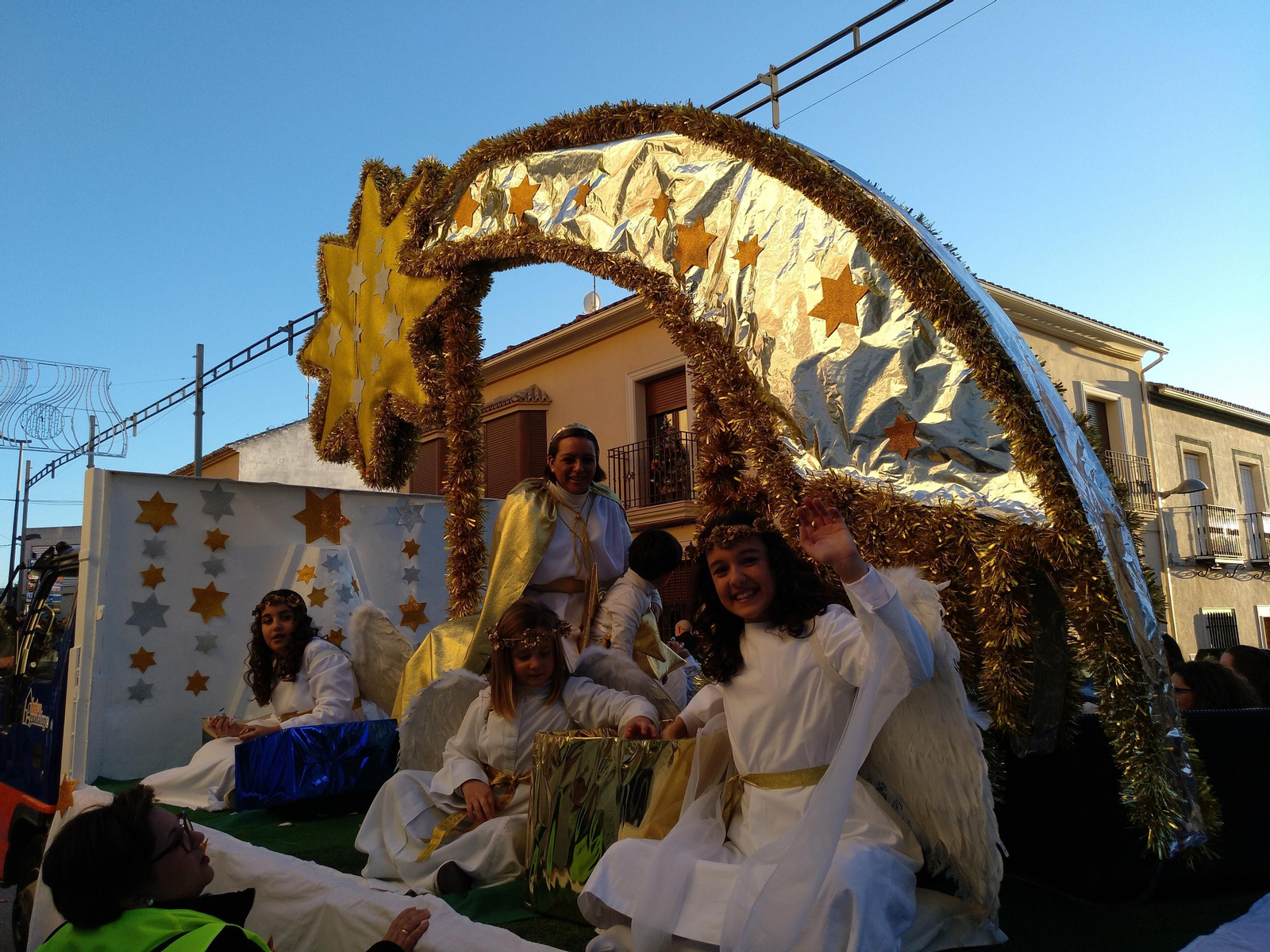 La visita de los Reyes Magos a la provincia