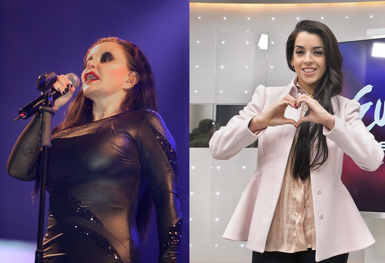Alaska y Ruth Lorenzo.