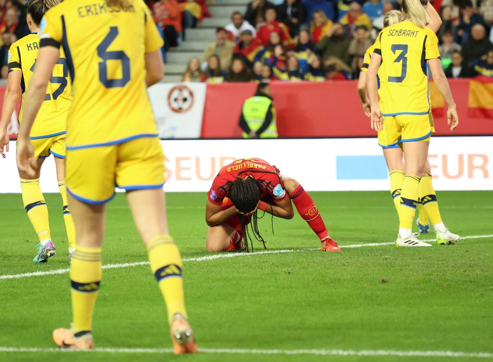 España - Suecia, en fotos