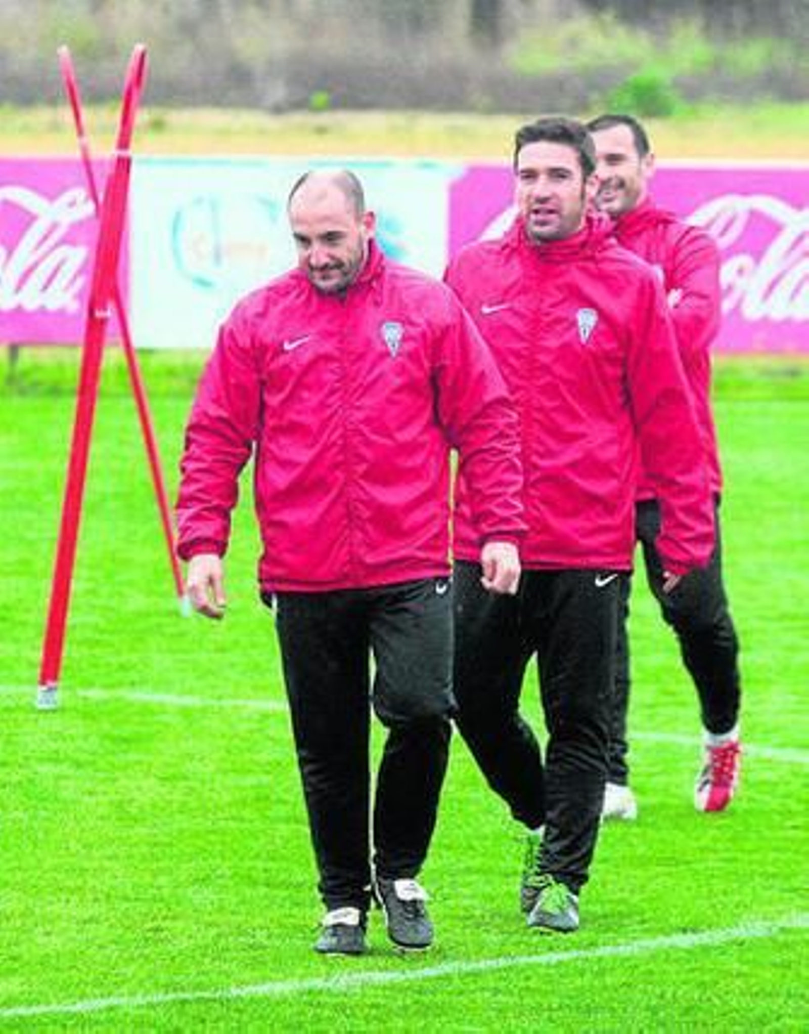 Ferrer, junto a Luis Carrión y Sánchez Jara.