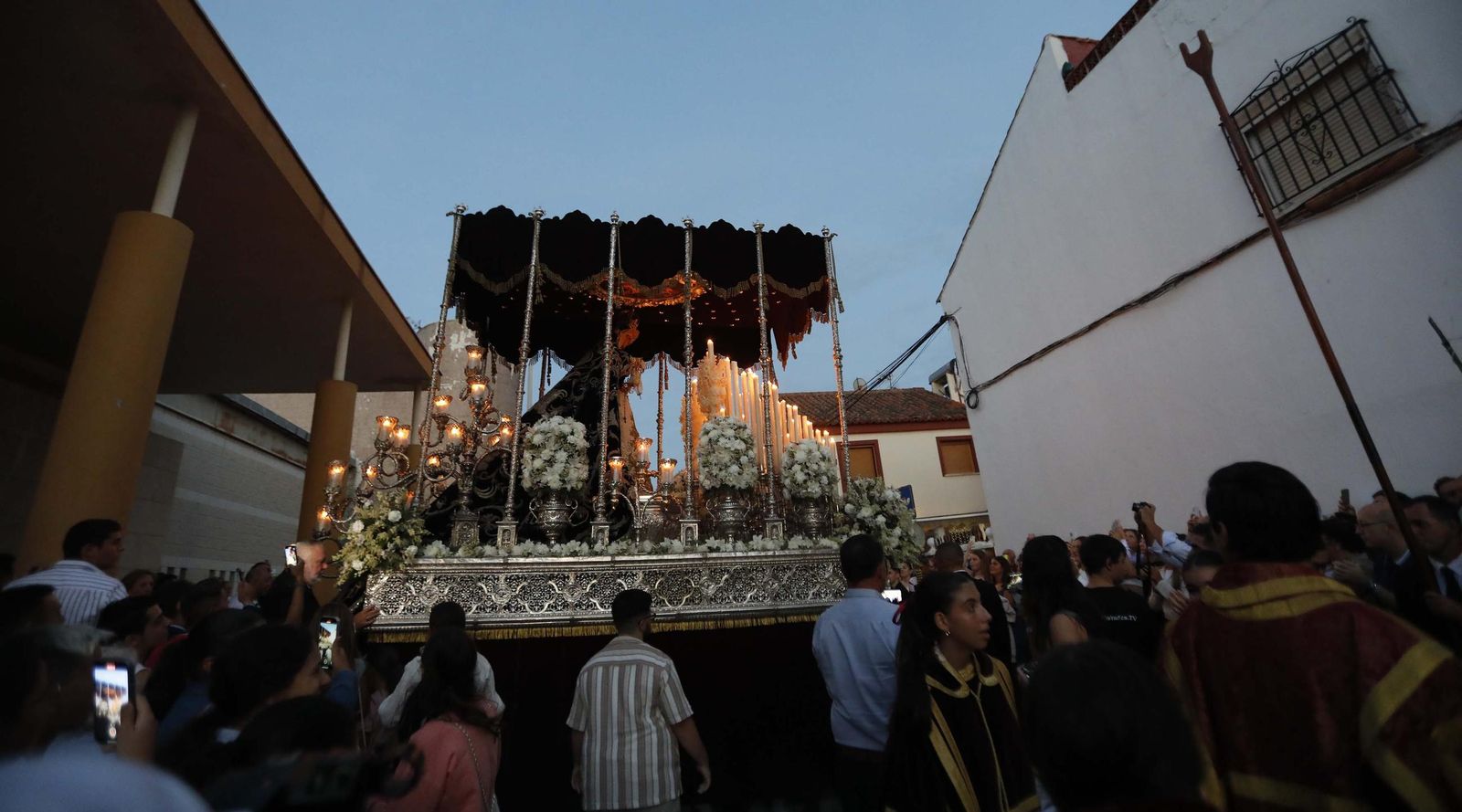 Las fotos de la procesión extraordinaria de María Santísima de la Salud en La Línea
