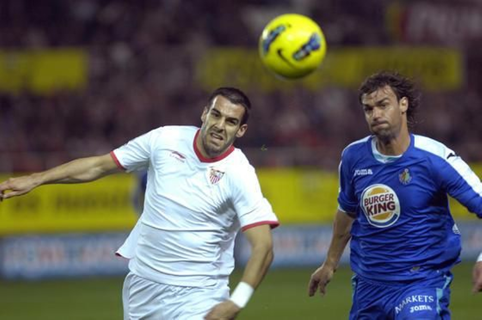 El Sevilla gana con autoridad al Getafe en el Sánchez Pizjuán. / Manuel Gómez