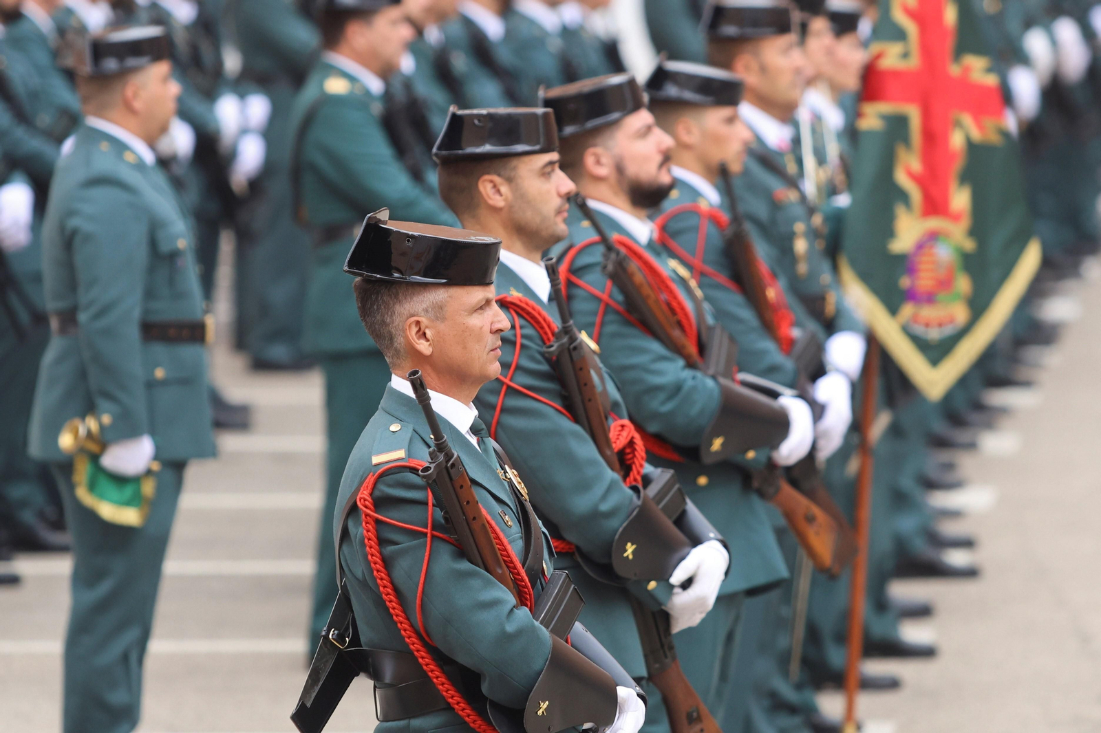 La Guardia Civil de Málaga homenajea a los agentes retirados en su 179 aniversario