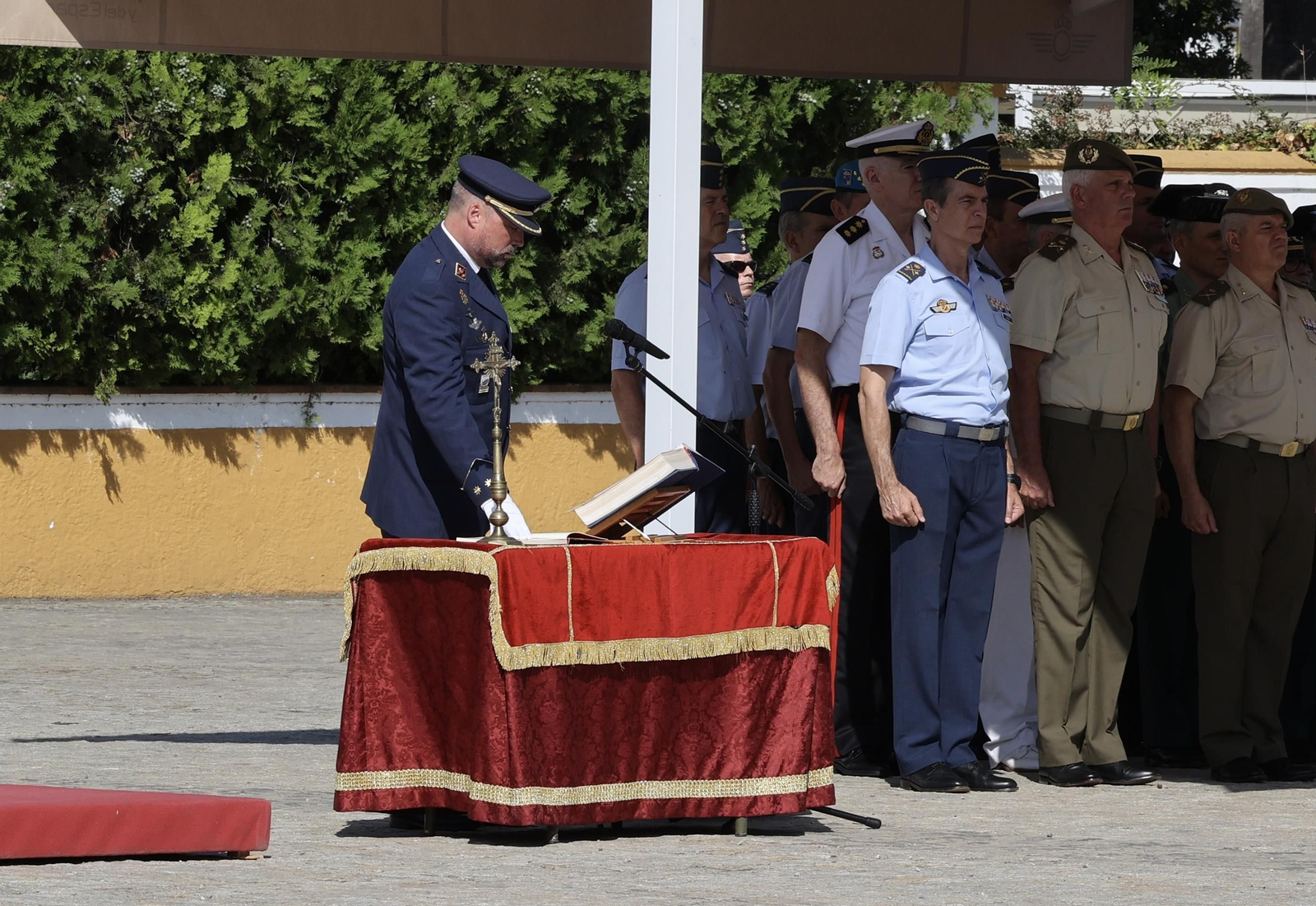 Toma de posesióndel coronel Luis Alberto Parallé