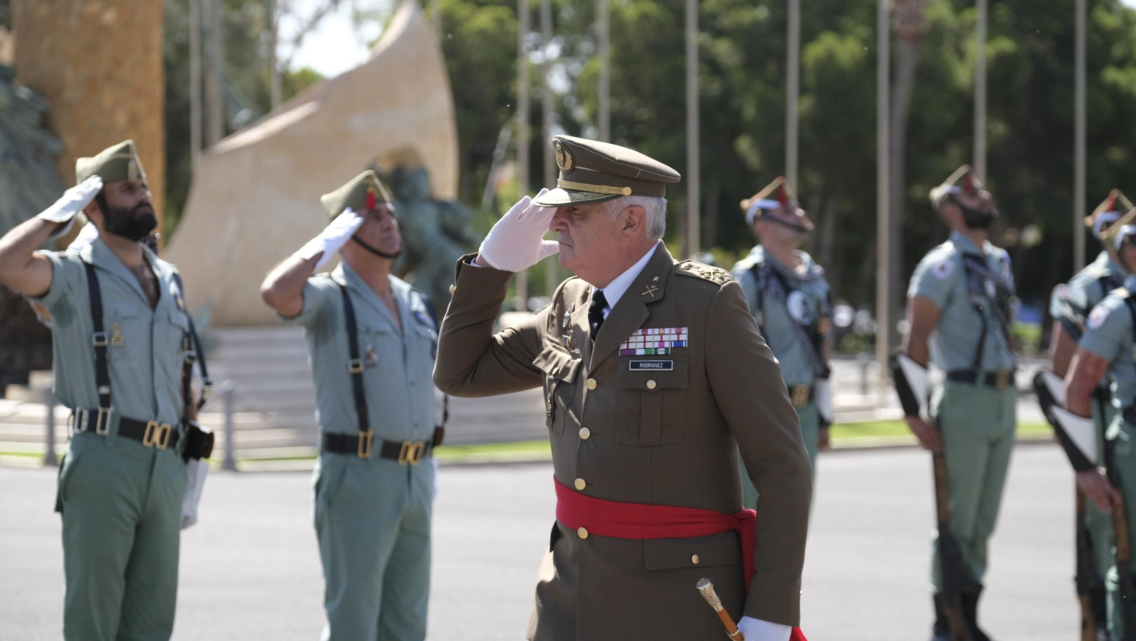 Imágenes del 102 aniversario de La Legión en Almería