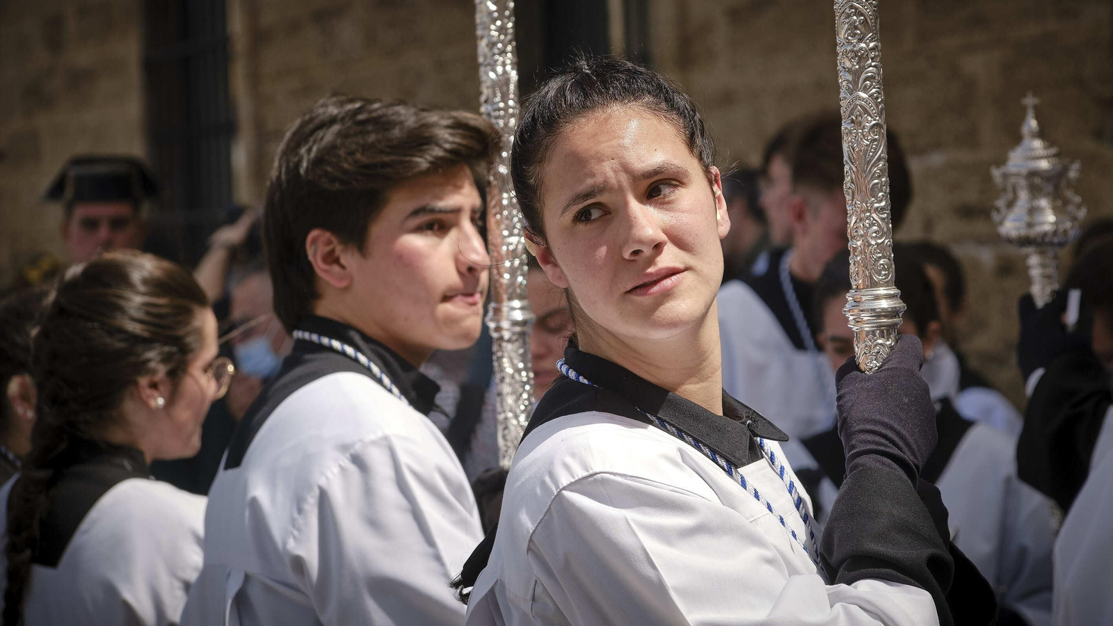 Cofradía de El Despojado en la Semana Santa de Cádiz 2022