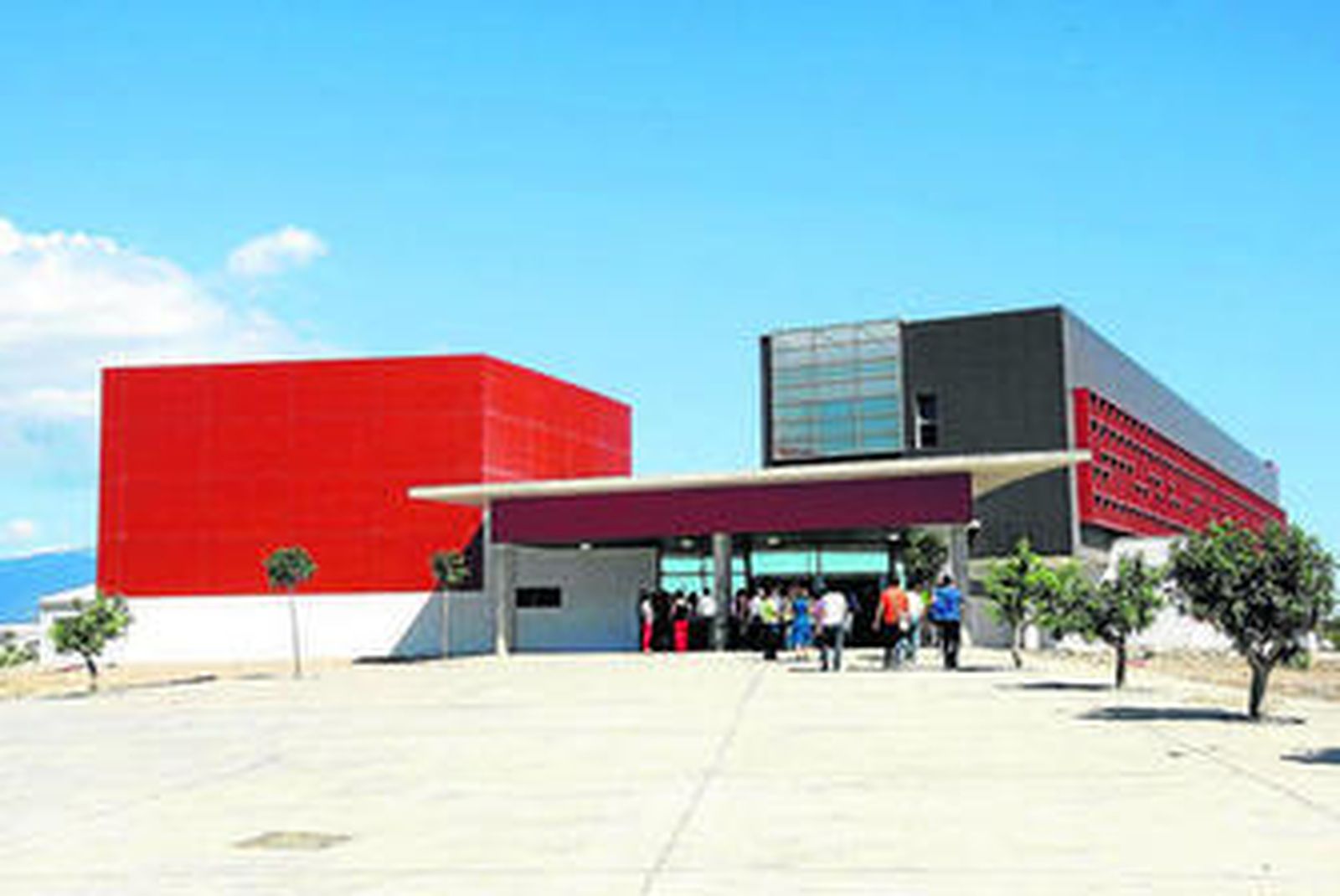 El edificio de Ciencias de la Salud de la Universidad de Almería.