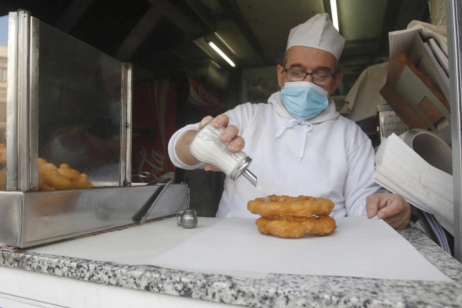 Santos Mártires, tradición churrera desde 1947 Churrería Santos Mártires,