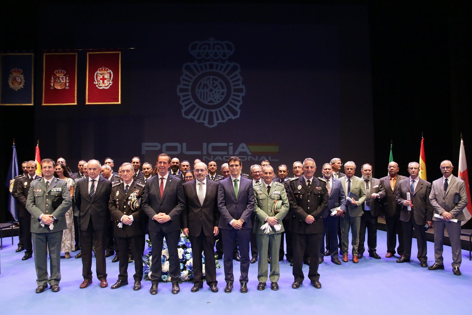 Celebración del Día de la Policía Nacional en Almería