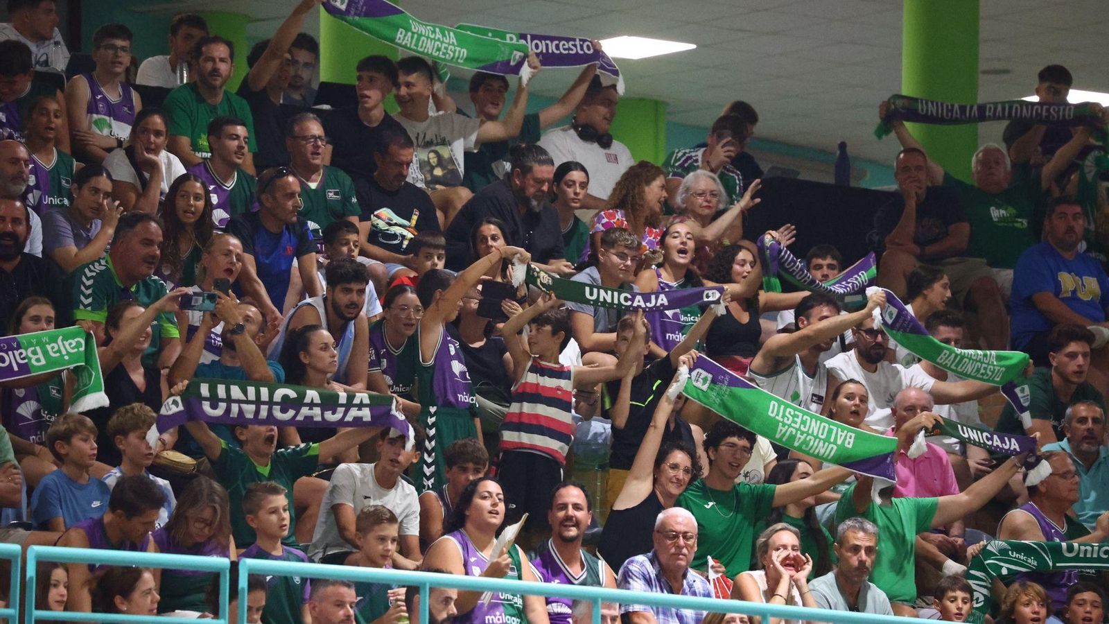 El Unicaja - Mónaco, en fotos