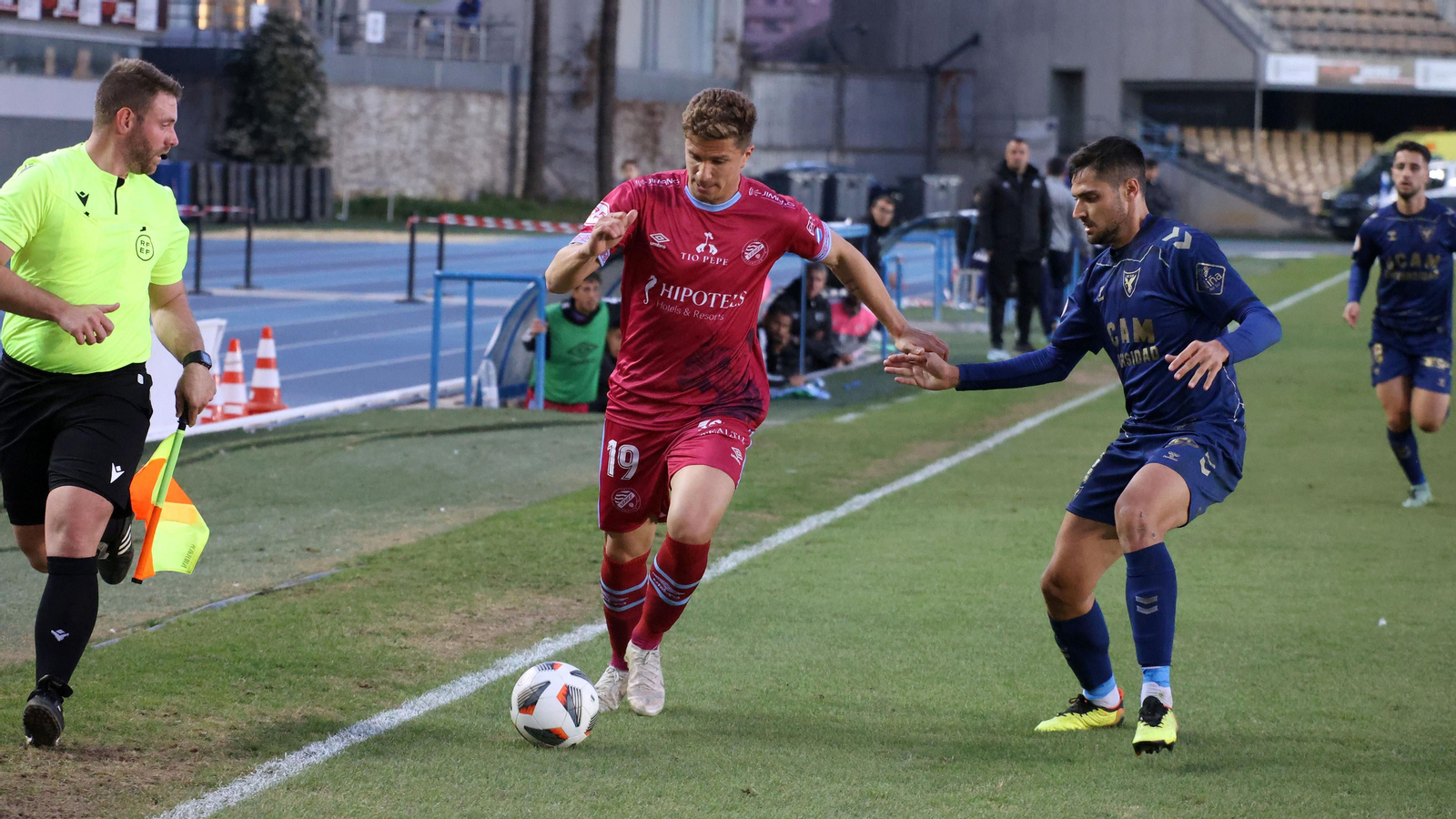 Xerez DFC contra UCAM Murcia en Chapín