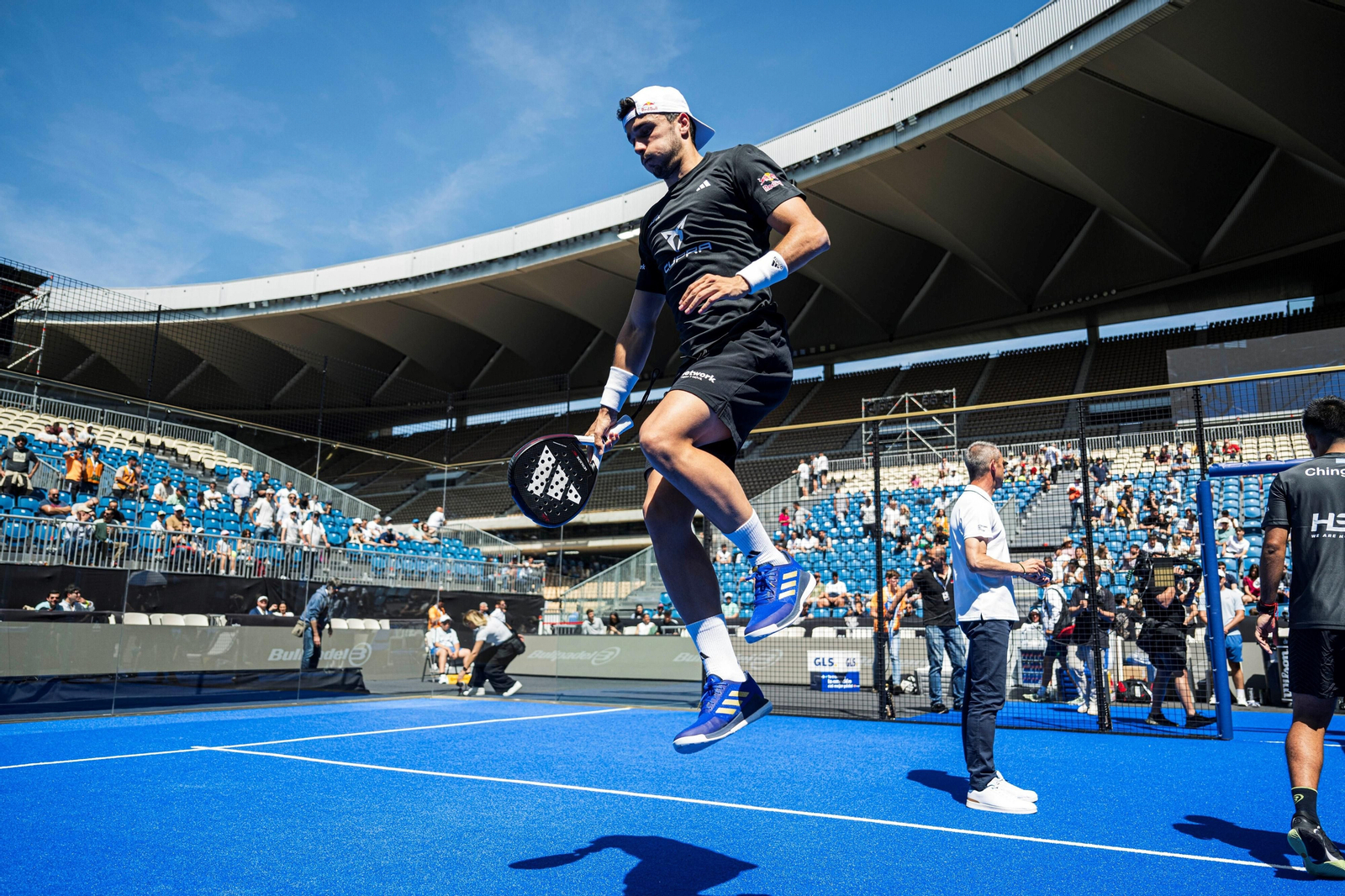 Las mejores fotos de los cuartos de final del pádel en el Estadio de la Cartuja