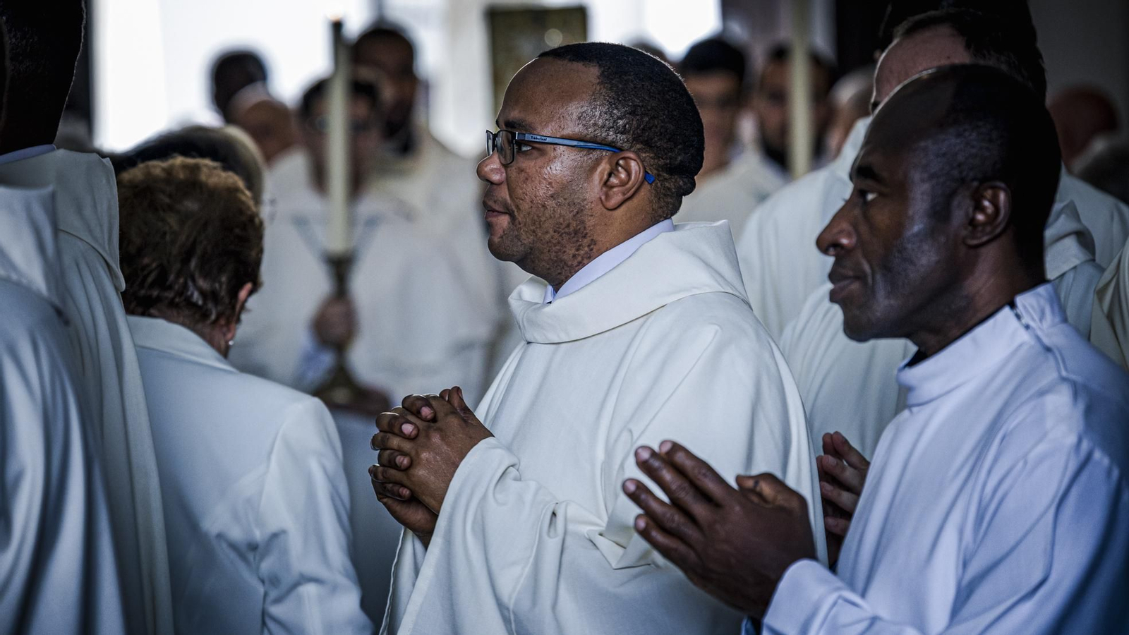 Las imágenes de la función votiva a la Patrona de Cádiz en Santo Domingo.
