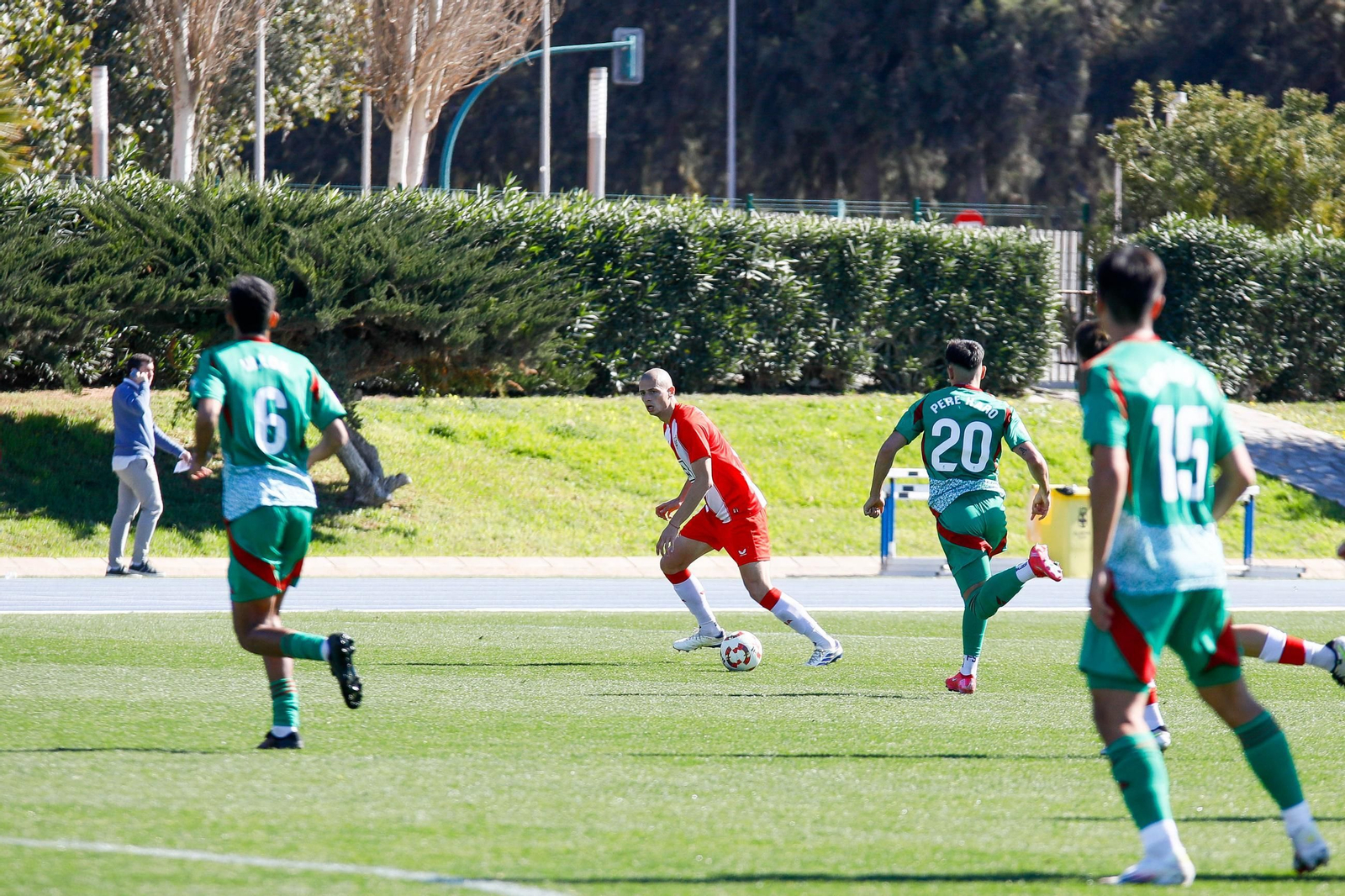 Las imágenes de Segunda RFEF entre Almeria B y recreativo de Granada