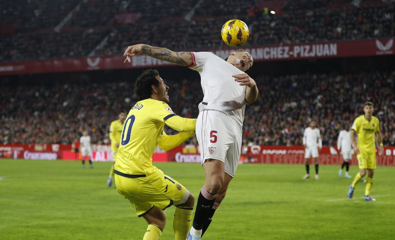 Las fotos del Sevilla fc-Villarreal