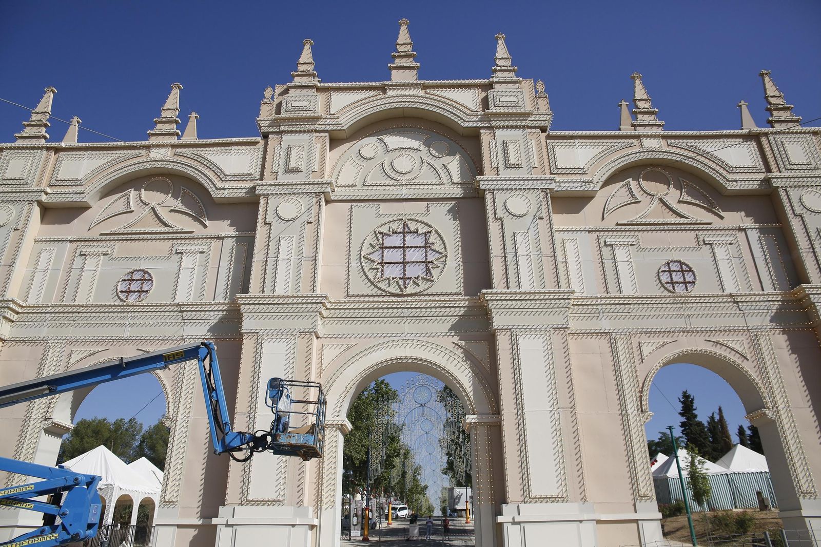 Las casetas ocupan por primera vez los 20.000 metros del ferial