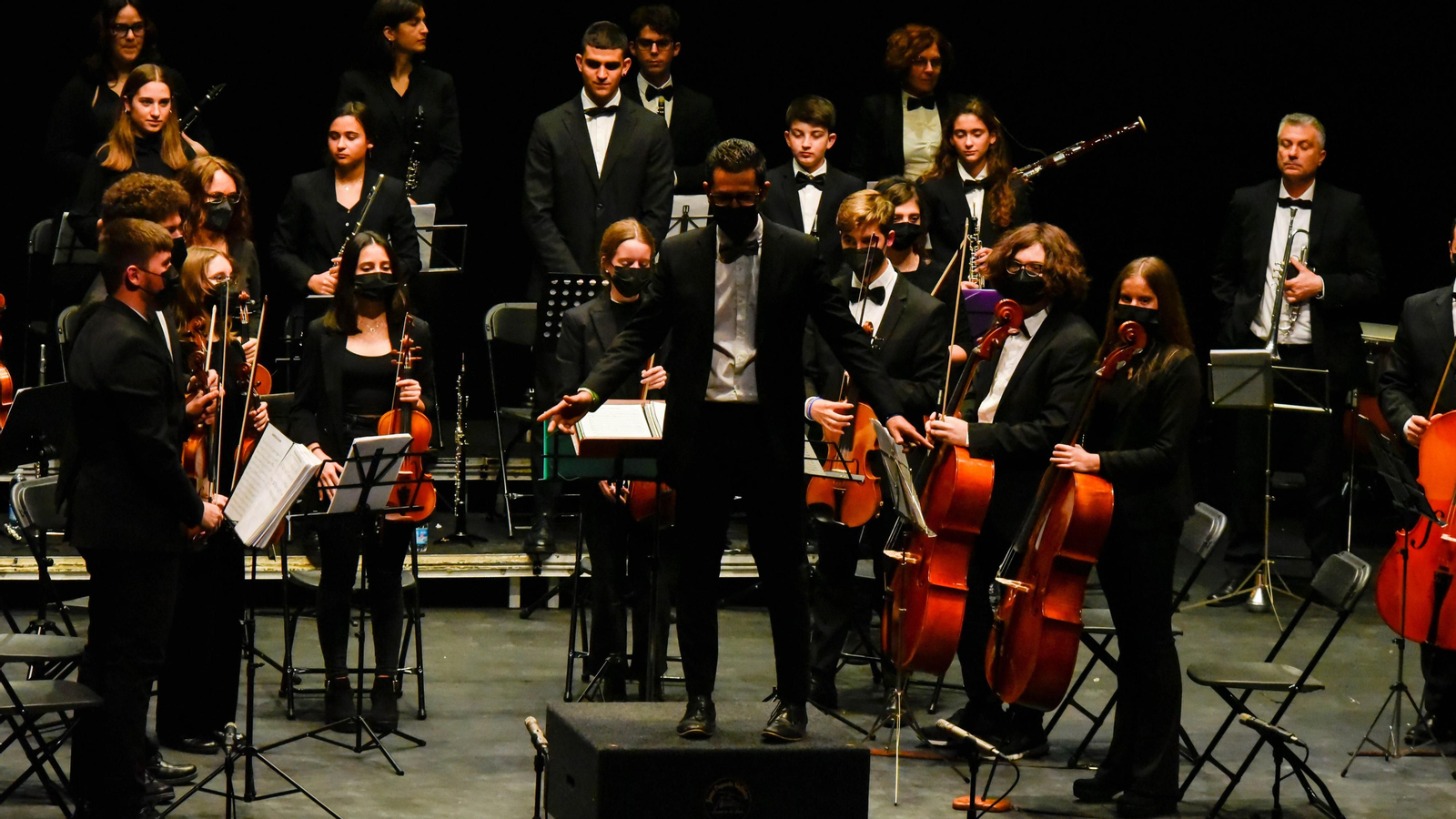 Las fotos del concierto de La Joven Orquesta Sinfónica de La Línea