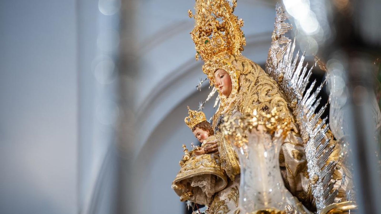 La Virgen de Cuatrovitas sale en procesión el tercer domingo de septiembre