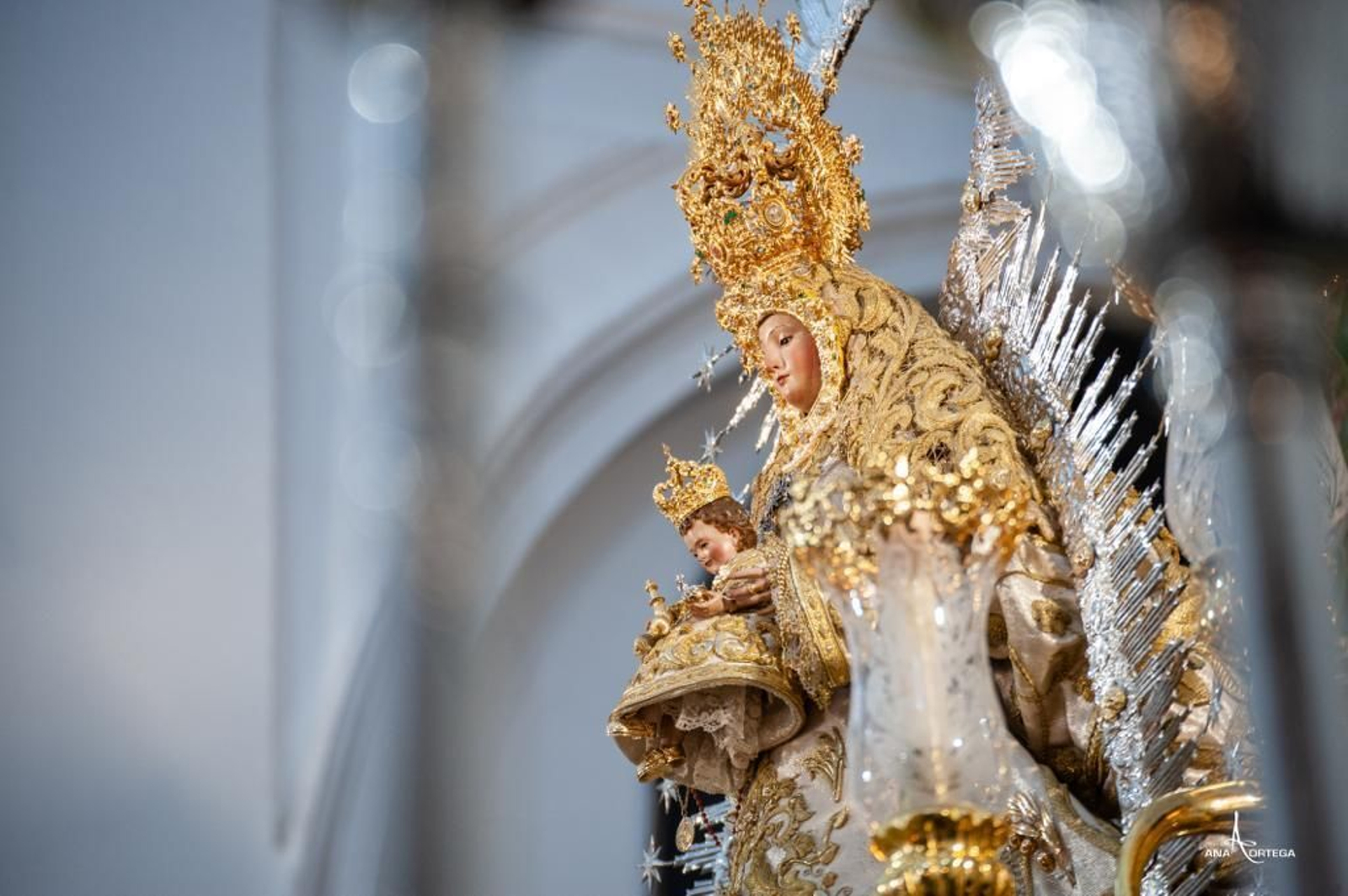 La Virgen de Cuatrovitas sale en procesión el tercer domingo de septiembre