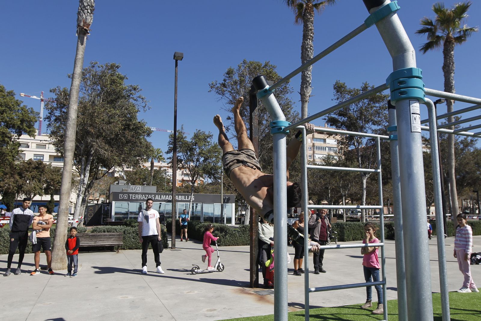 Fotogalería Pista de Calistenia. Parque de los Periodistas. Almería