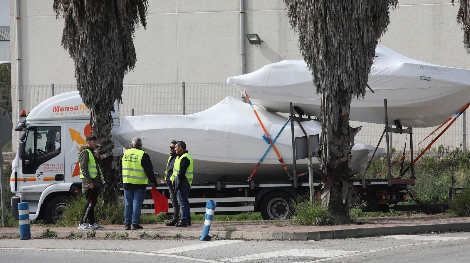 Siguen los paros de los transportistas de Plataforma en Jerez
