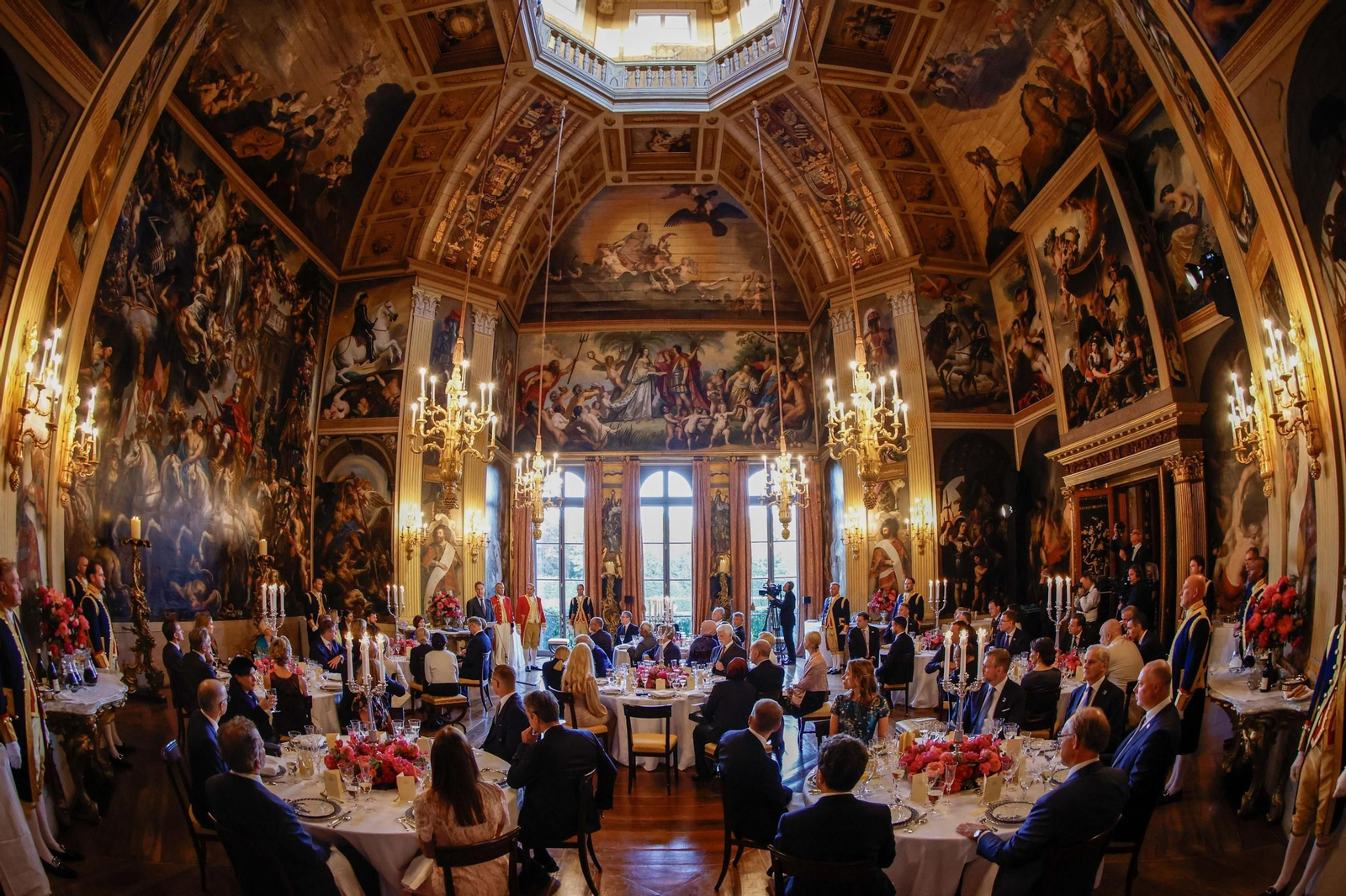 Las fotos de la cena inaugural de la cumbre de la OTAN en La Haya