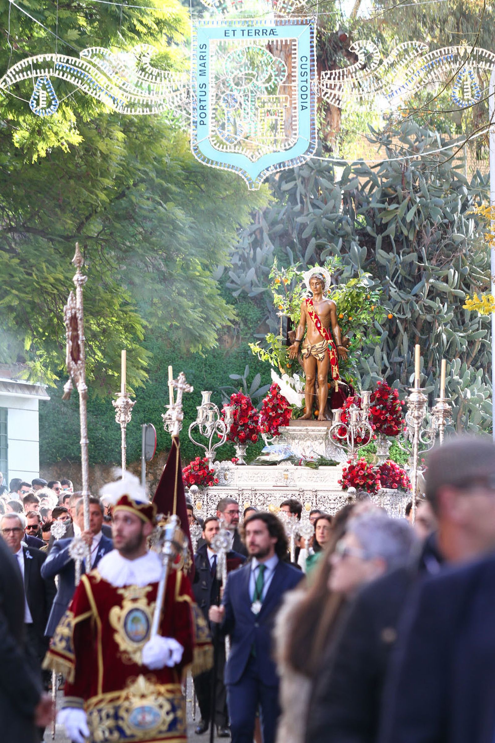 La procesión de San Sebastian en Imágenes.