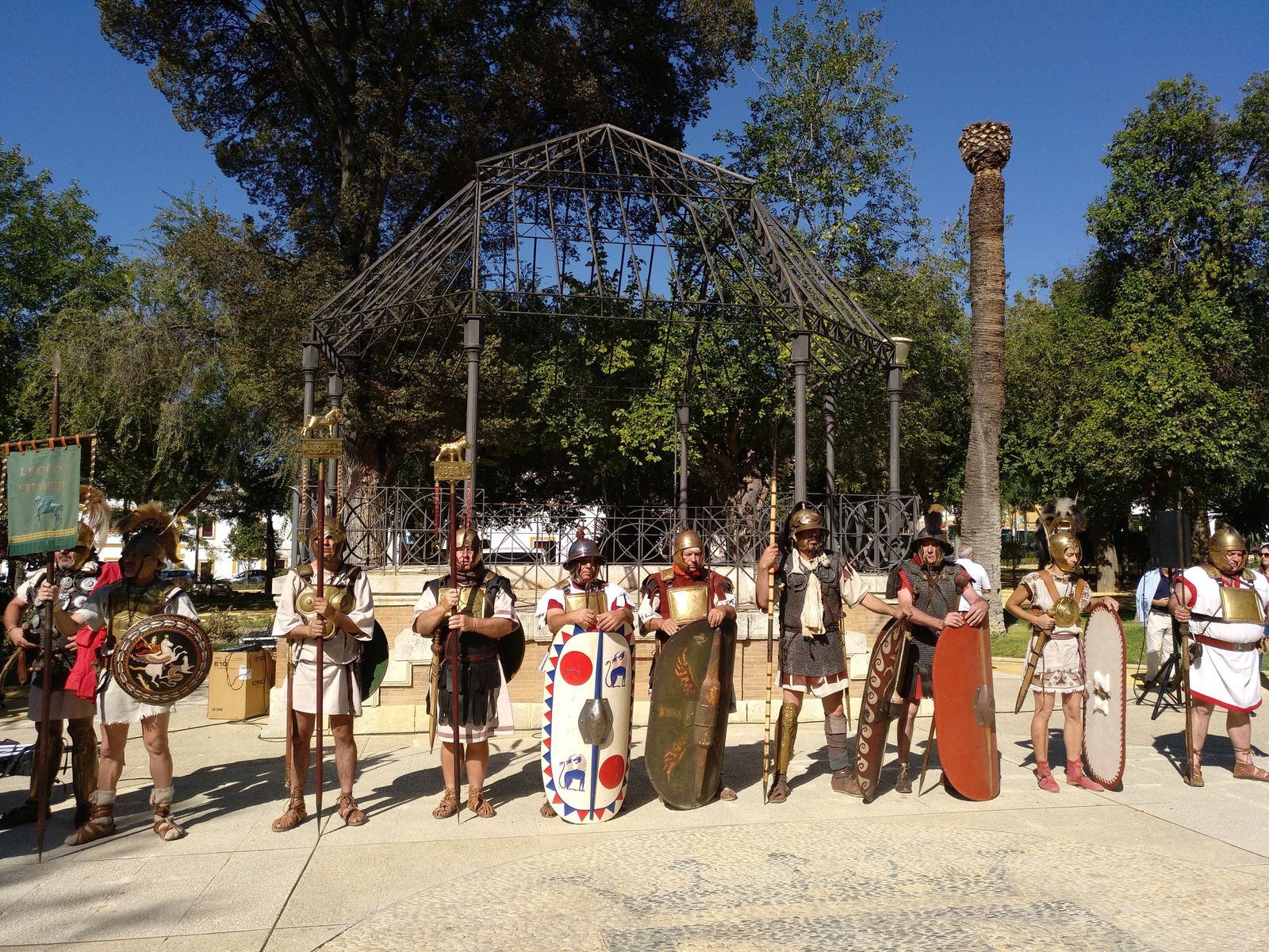 La Legio Vernacula, en formación.