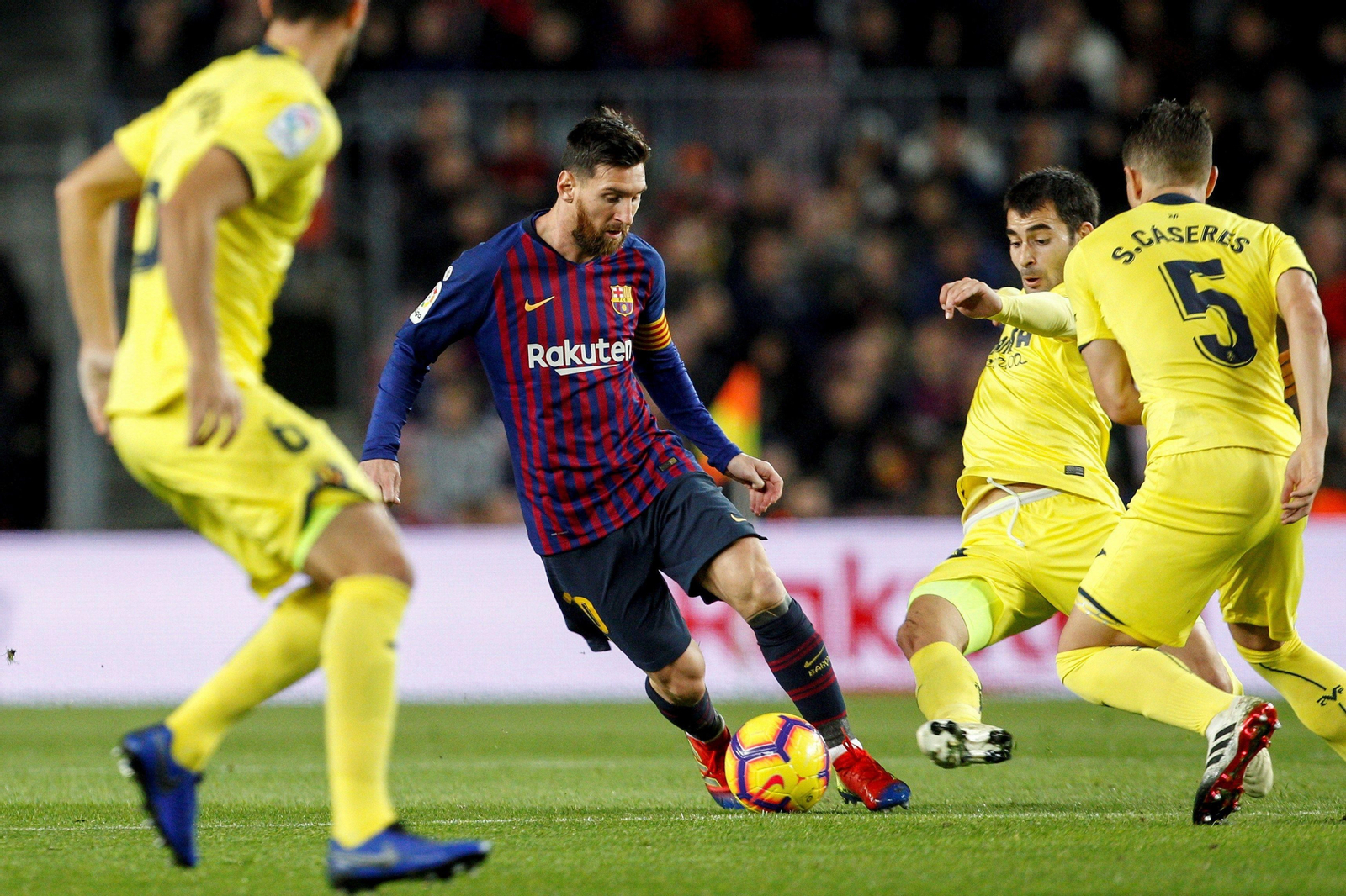 Las imágenes del Barcelona-Villarreal