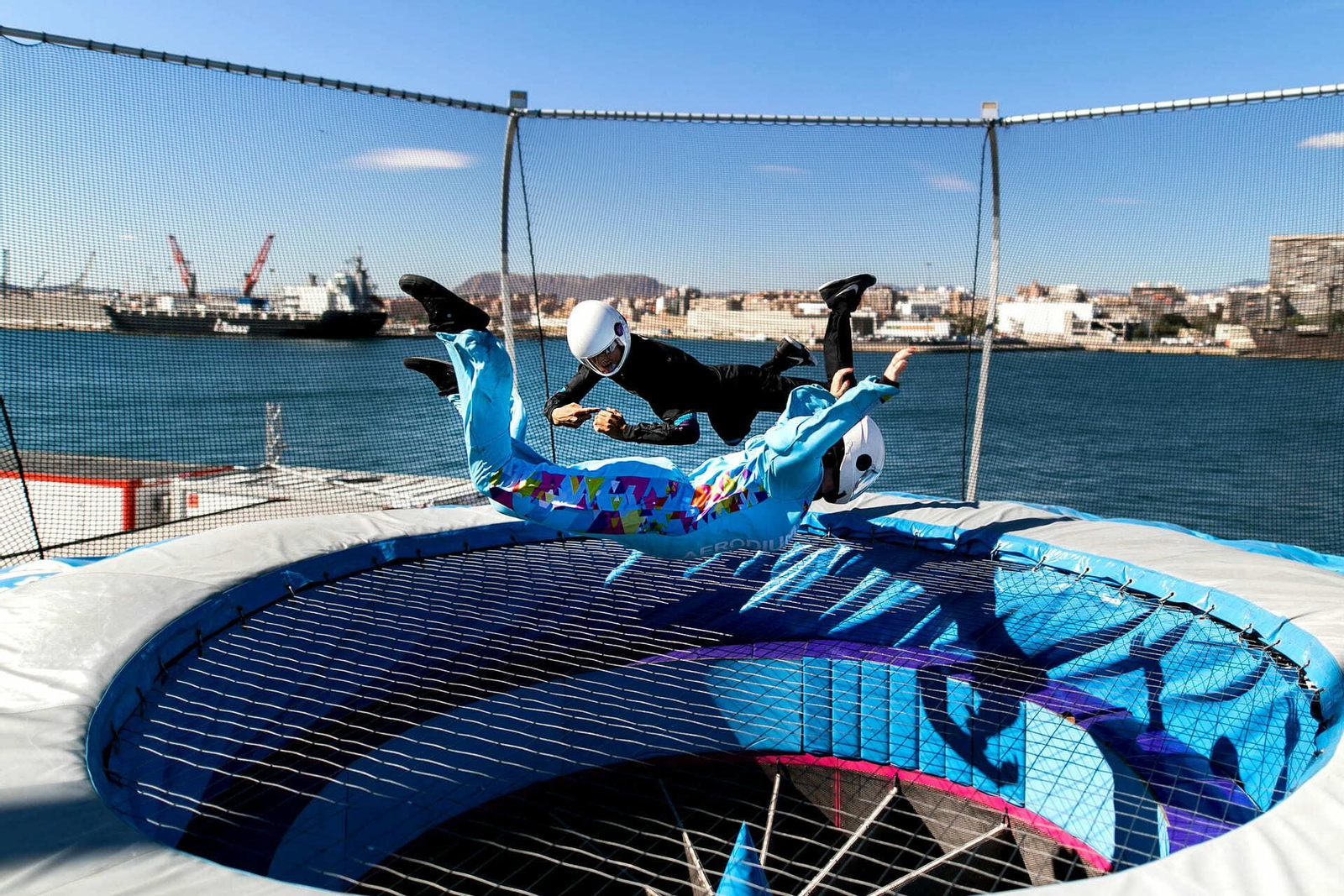 Tunel del viento similar al que se instalará en Urban Planet Lagoh Sevilla