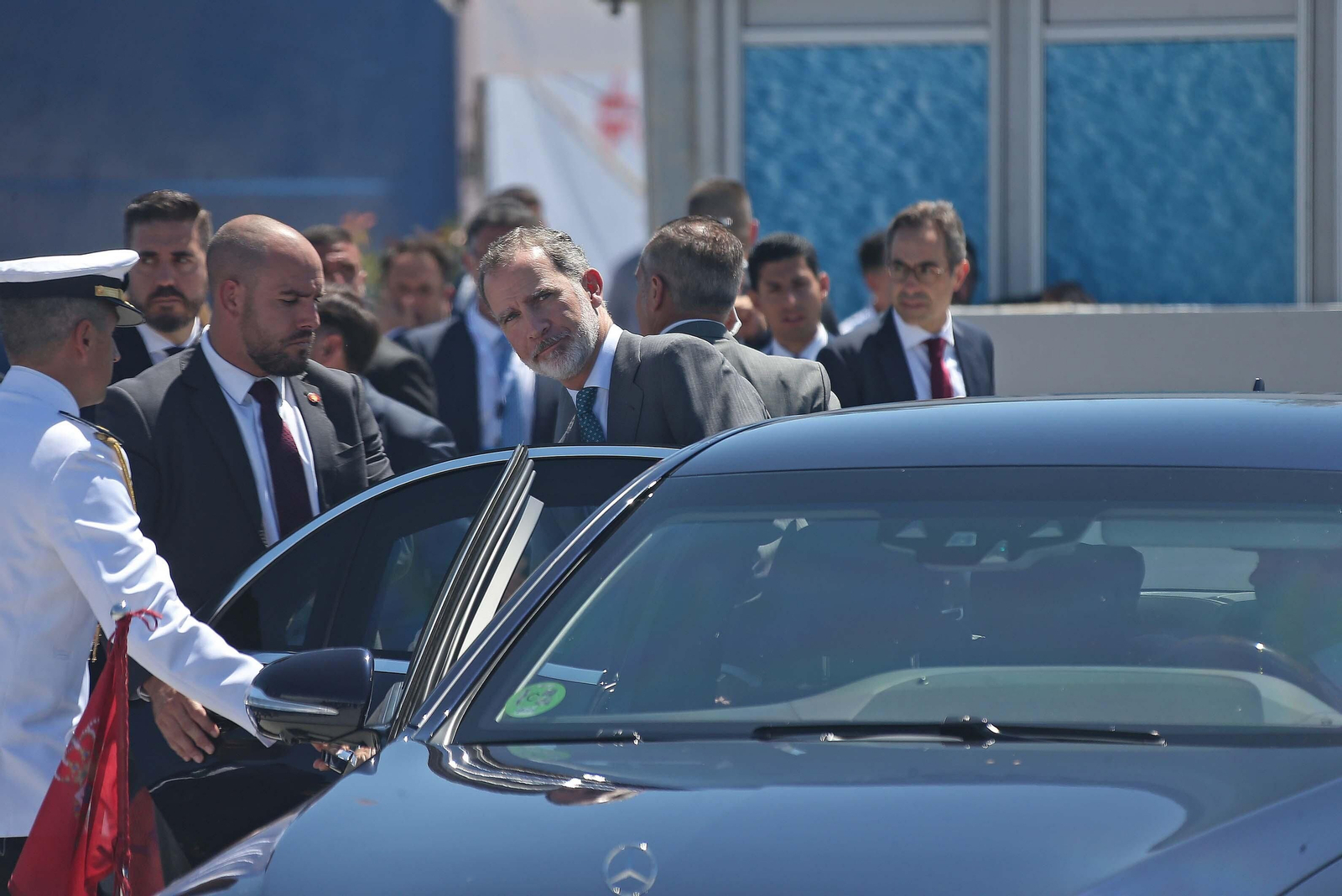 Fotos de la visita de los reyes Felipe VI y Guillermo Alejandro de Países Bajos al puerto de Algeciras Fotos de los reyes Felipe VI y Guillermo Alejandro de Países Bajos al puerto de Algeciras