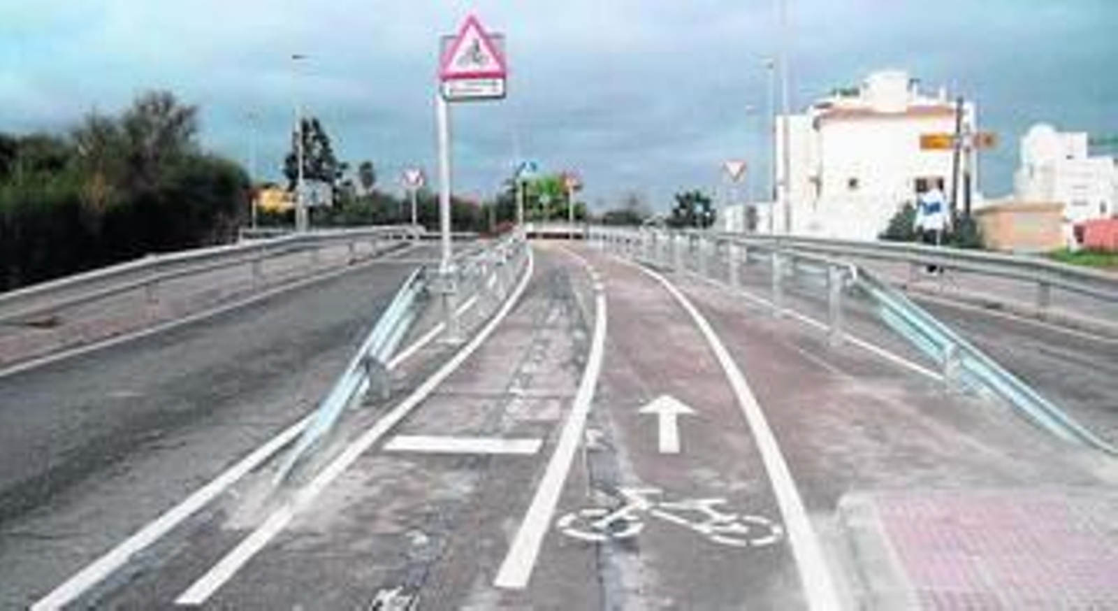 El último tramo hacia El Rinconcillo, ya concluido.