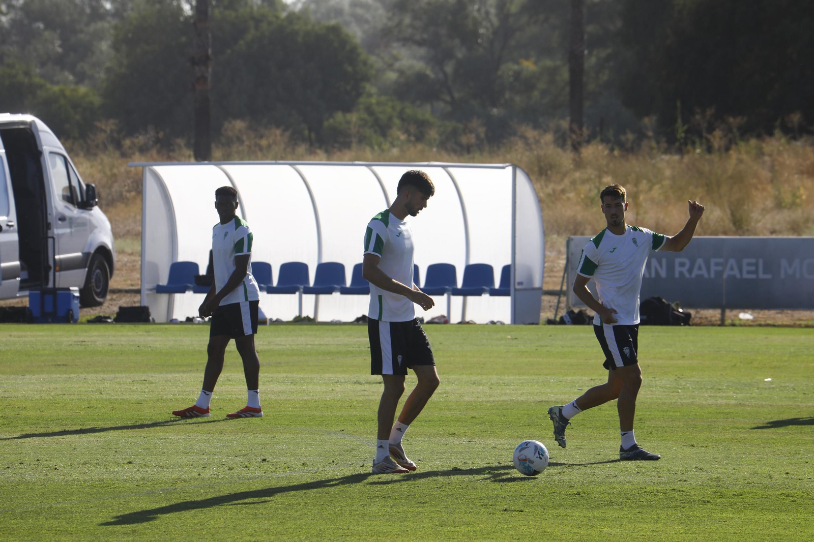 Las mejores imágenes del entrenamiento del Córdoba CF en el inicio de la tercera semana de preparación