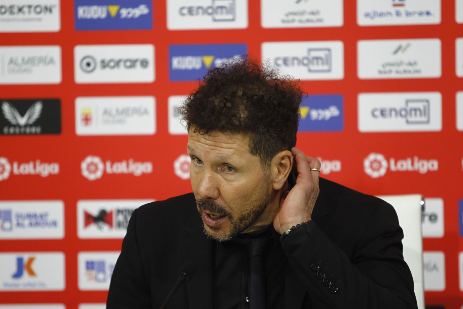 Imágenes del partido U.D. Almería-Atlético de Madrid