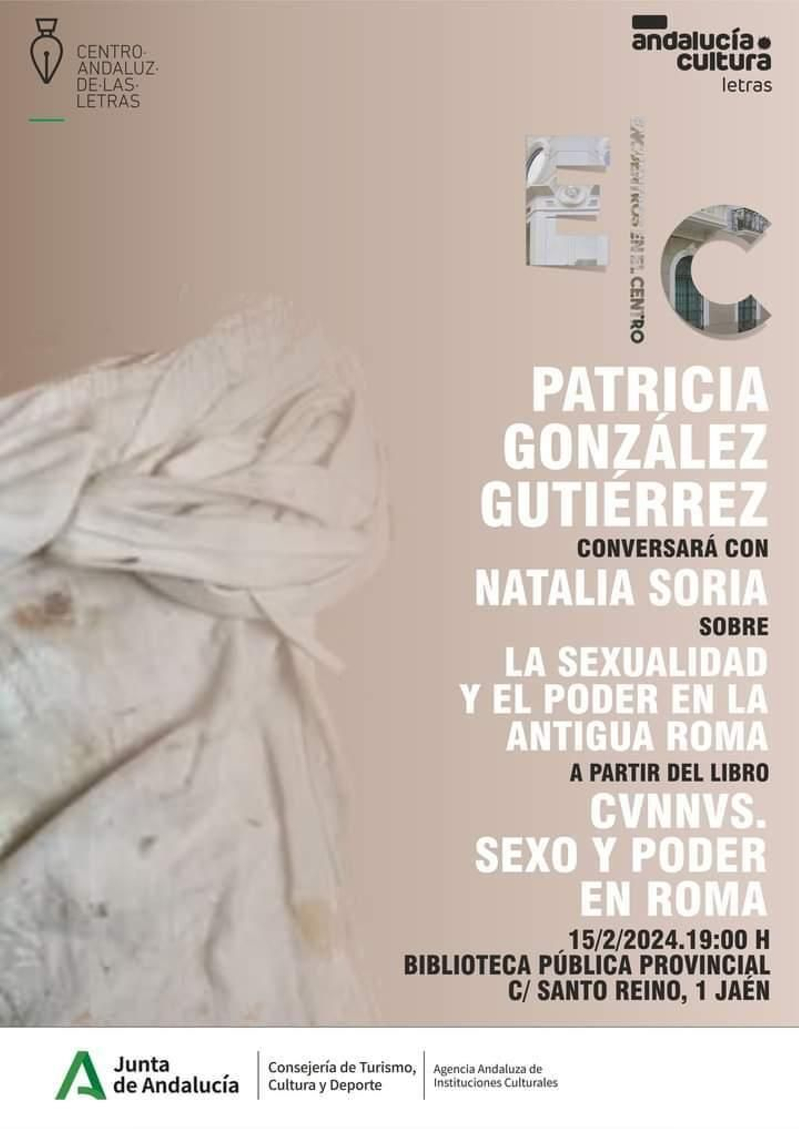 El Centro Andaluz de las Letras organiza este encuentro en Jaén.