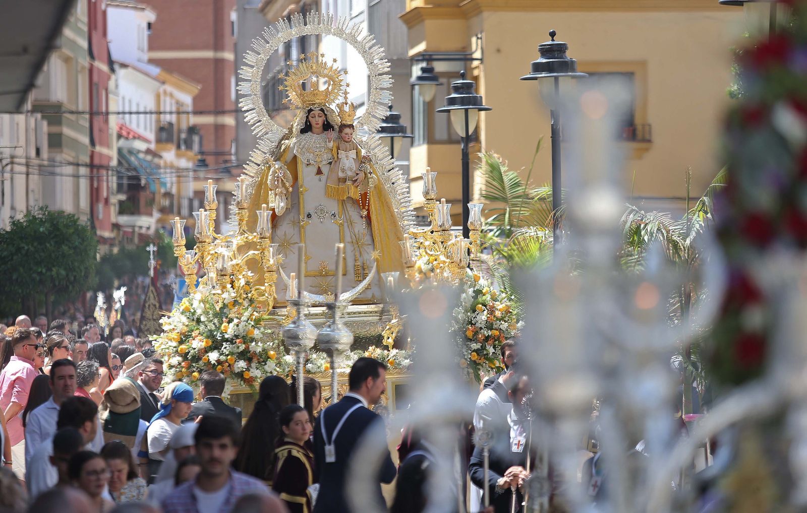 Las imágenes de la  celebración del Corpus Christi en Algeciras