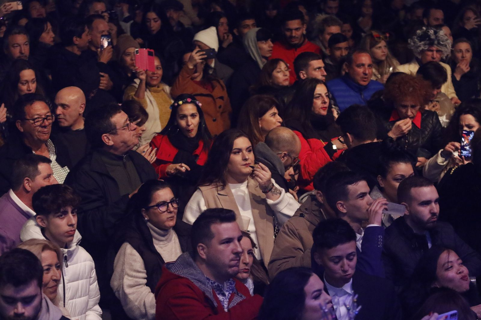 La Fiesta de Nochevieja en Las Tendillas, en imágenes