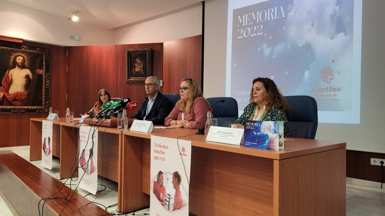 Presentación de la memoria 2022 de Cáritas Diocesana Jerez. Presentación de la memoria 2022 de Cáritas Diocesana Jerez.