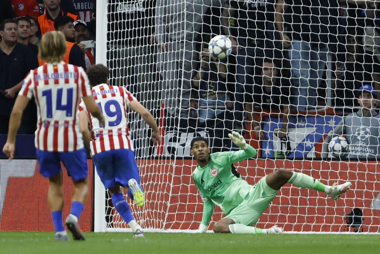 Las fotos del Atlético de Madrid-Eintracht