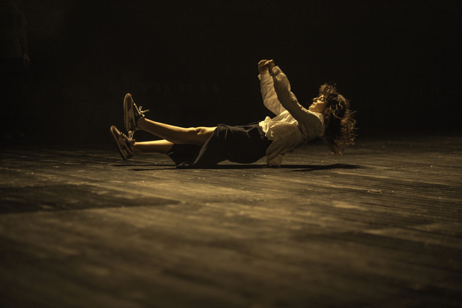 La brasileña Poliana Lima en un momento de la representación.