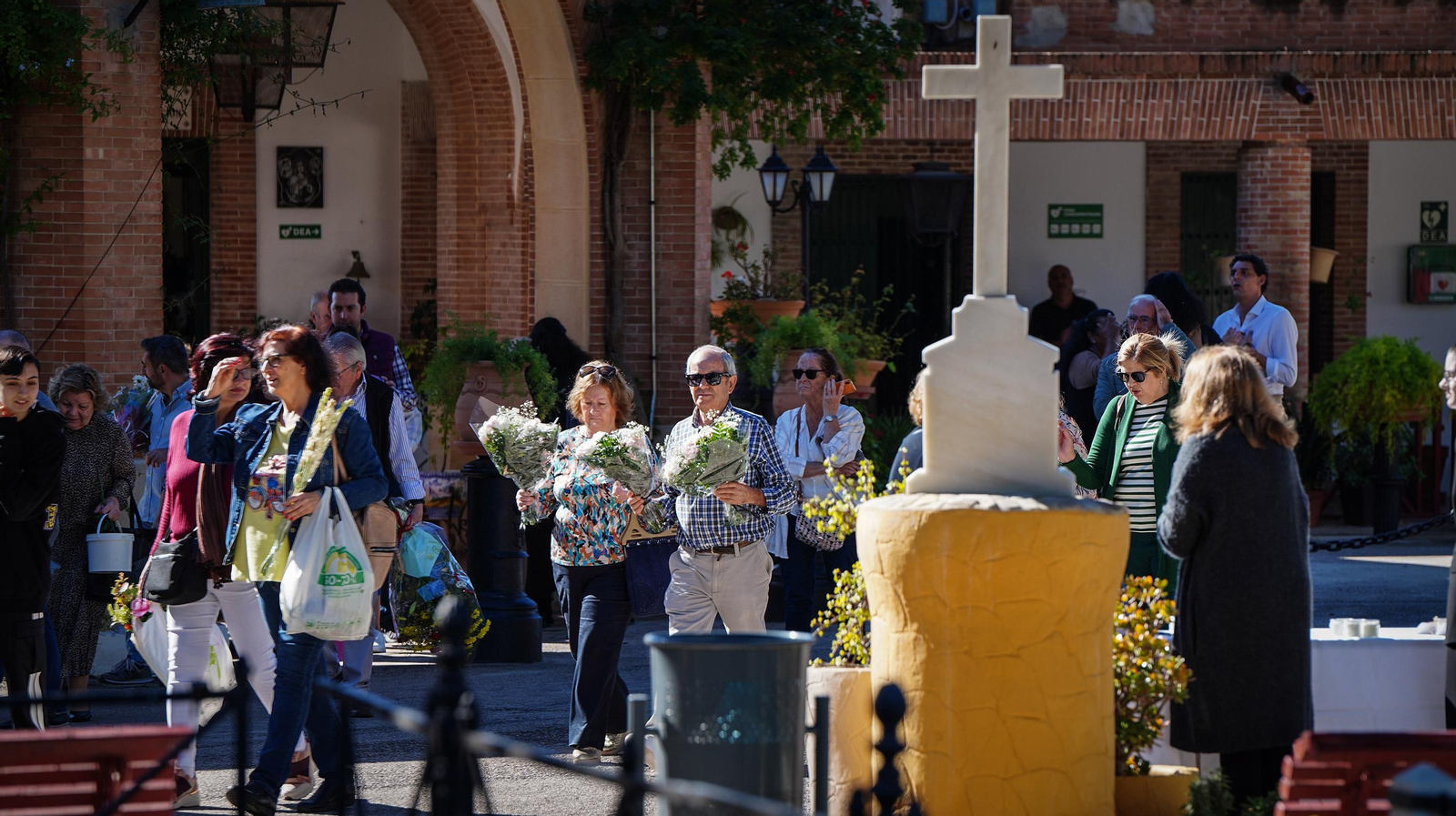 Día de todos los Santos en el cementerio de Jerez