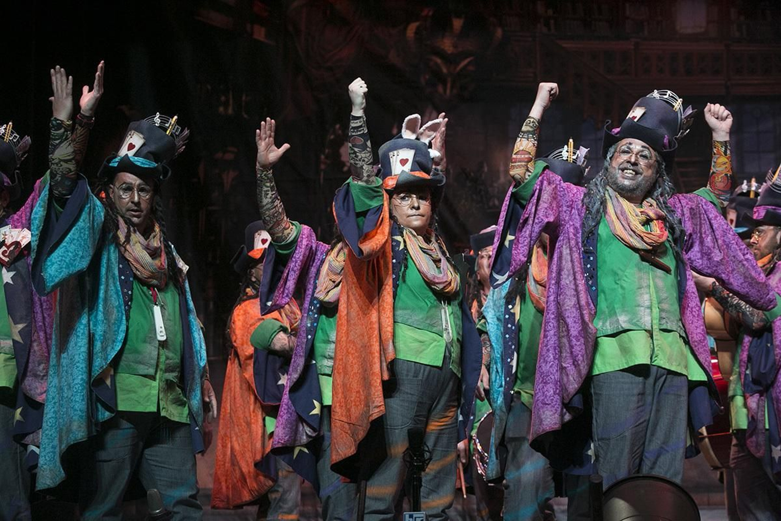 Imagen de la tercera semifinal del Carnaval Colombino