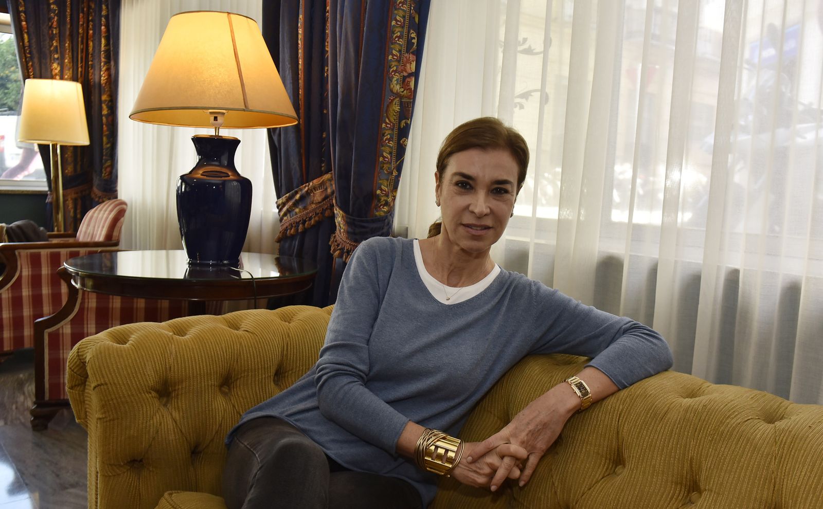 La escritora Carmen Posadas (Uruguay, 1953) la semana pasada en Sevilla.