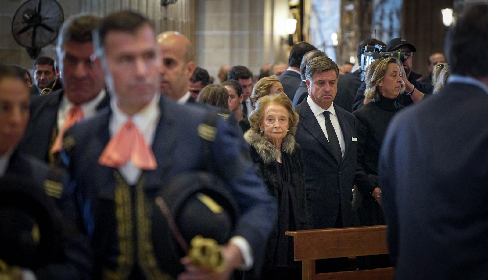 Imágenes del funeral de Álvaro Domecq en la catedral de Jerez