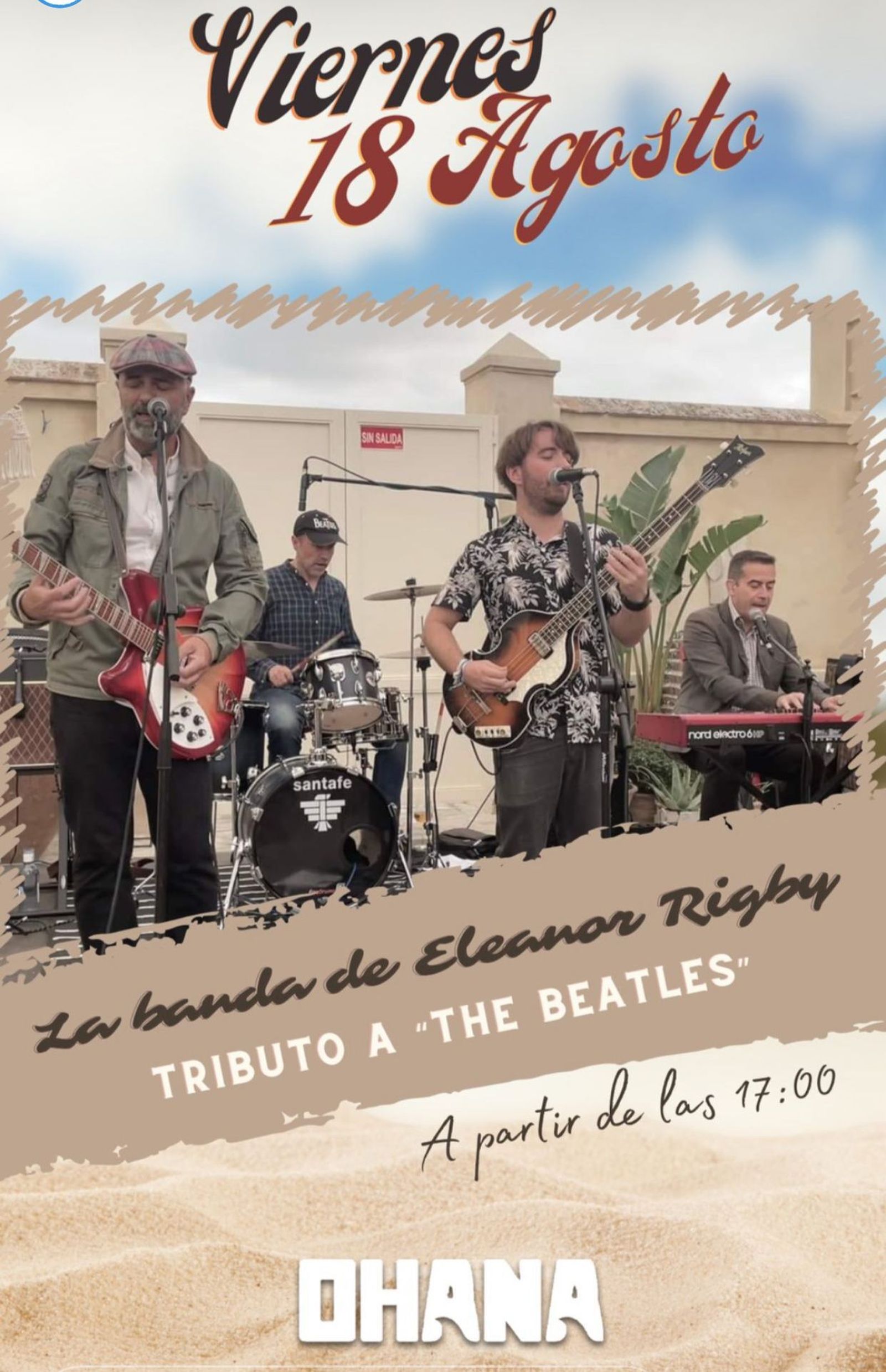 Actuaciones gratis en los chiringuitos de Chipiona y Rota del 18 al 20 de agosto de 2023