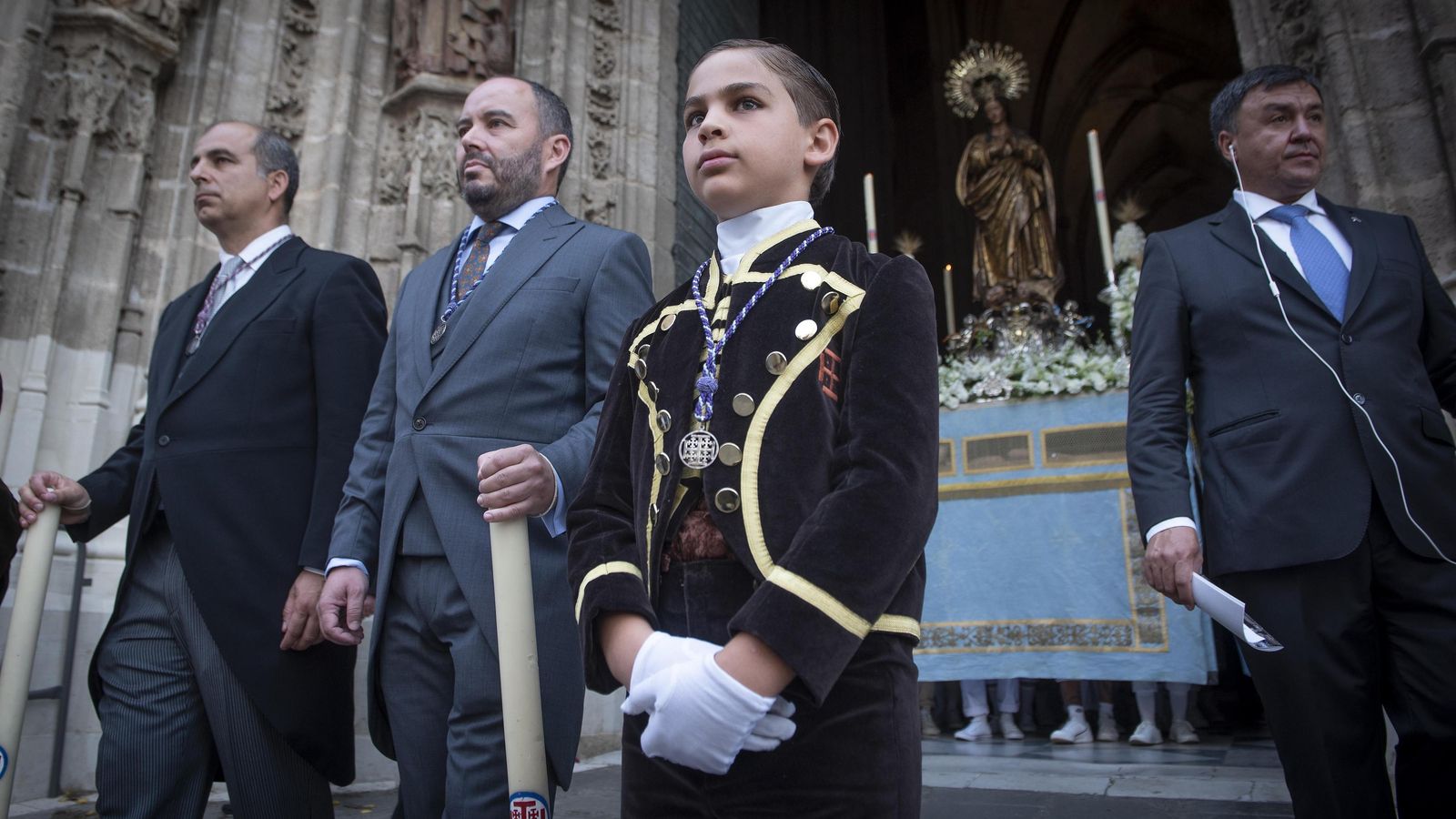 El paso de la Inmaculada Concepción.